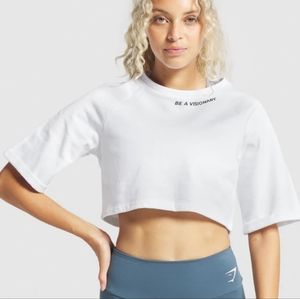 Gymshark think train be crop top.